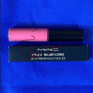 MAC Viva Glam Nicki Lipglass Lipgloss Pink NEW